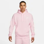 sweat capuche homme rose