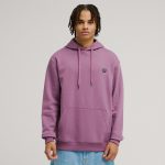 sweat capuche homme rose