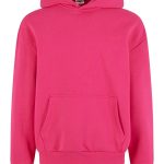 sweat capuche homme rose