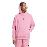 sweat capuche homme rose