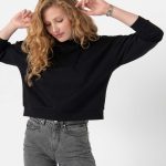 sweat femme noir capuche
