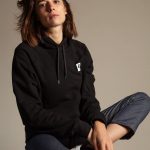 sweat femme noir capuche