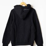 sweat femme noir capuche