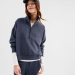 sweat femme zippé sans capuche
