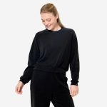 sweat femme zippé sans capuche