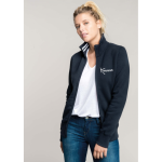 sweat femme zippé sans capuche