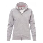 sweat femme zippé sans capuche