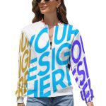 sweat femme zippé sans capuche