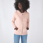 sweat gilet capuche femme