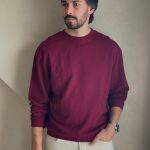 sweat homme bordeaux