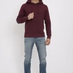 sweat homme bordeaux