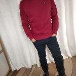 sweat homme bordeaux