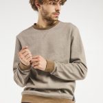 sweat homme marron