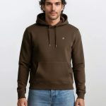 sweat homme marron