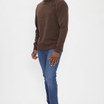 sweat homme marron