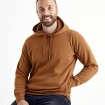 sweat homme marron