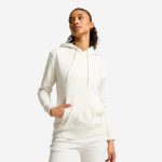 sweat long à capuche femme