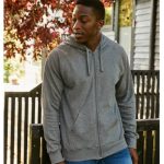 sweat zippé capuche