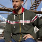 sweat zippé capuche