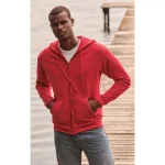 sweat zippé capuche