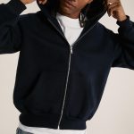 sweat zippé capuche