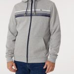 sweat zippé capuche