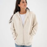 sweat zippé oversize