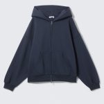 sweat zippé oversize