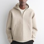 sweat zippé oversize
