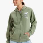 sweat zippé roxy femme