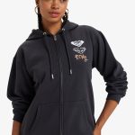 sweat zippé roxy femme