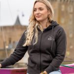 sweatshirt zippé femme