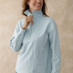 sweatshirt zippé femme