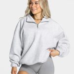 sweatshirt zippé femme