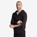 sweatshirt zippé homme