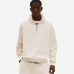 sweatshirt zippé homme